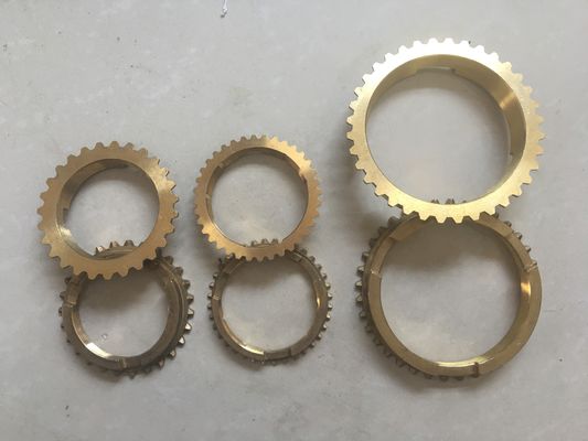Otomobil Parçaları Pirinç Senkronizer Halkaları OEM Yüksek Mukavemet Ve Yüksek Hassasiyetli