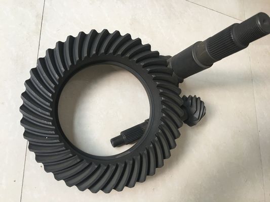 Hypoid Spiral taç konik dişliler, Yüksek Hassasiyetli Dövme halka dişli ve pinyon dişlisi