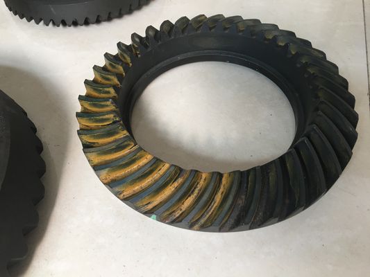 NISSAN Spiral Konik Dişli Taç Tekerlek Pinyon Büyük Çaplı 20CrMnTiH Malzeme