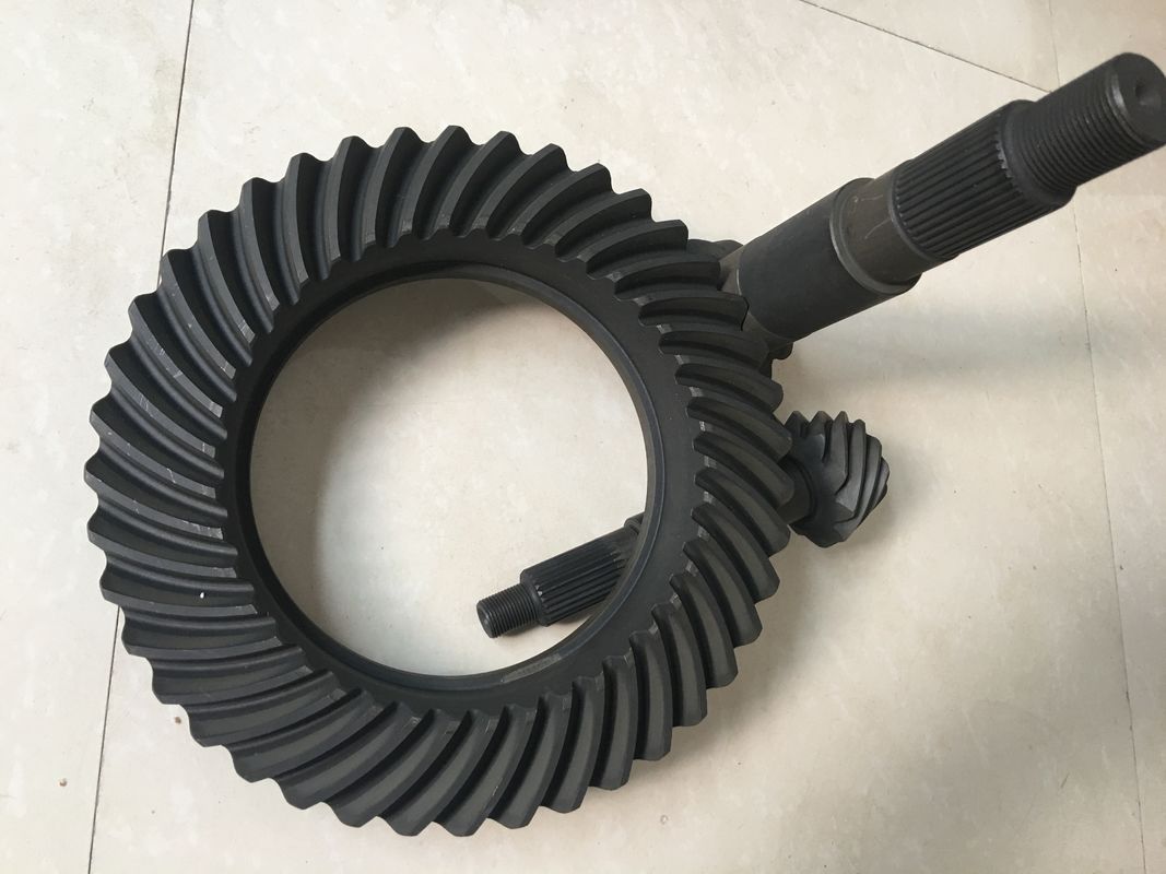 Hypoid Spiral taç konik dişliler, Yüksek Hassasiyetli Dövme halka dişli ve pinyon dişlisi